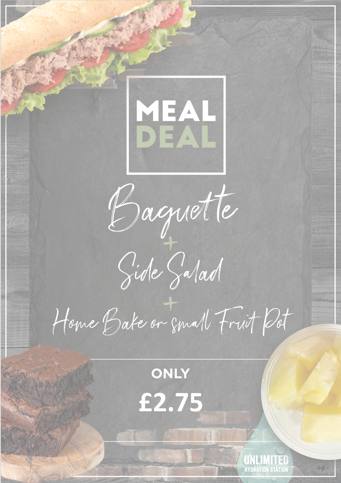meal deal baguette