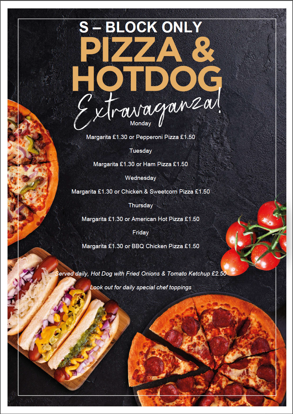 S-Block Menu