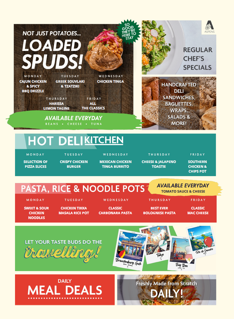 west park international menu spring-summer 2026